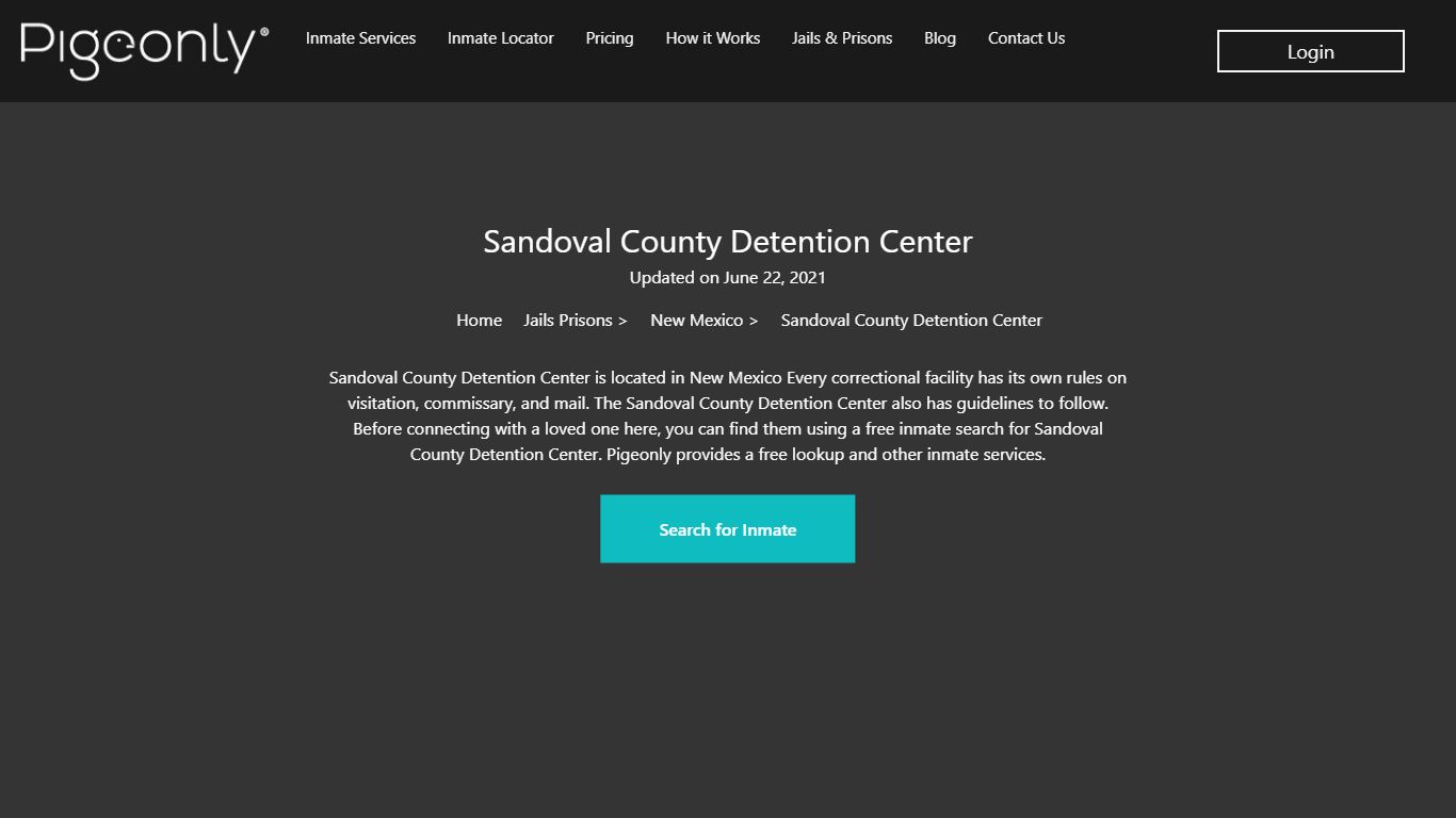 Sandoval County Detention Center Inmate Search | New Mexico